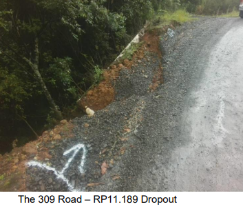 Picture: Damage to The 309 Road from July 2023 storm.png