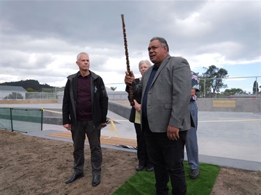 Joe Davis from Ngāti Hei