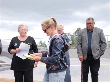 Jacqui Gage-Brown from Tairua Sports and Recreation Trust